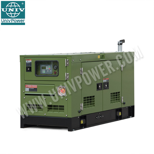 Generador eléctrico portátil insonorizado de 8-22,5 KVA con motor LAIDONG